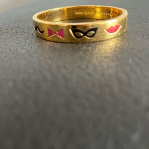 Kate Spade ‘Blessing in Disguise’ idiom hinged bangle bracelet